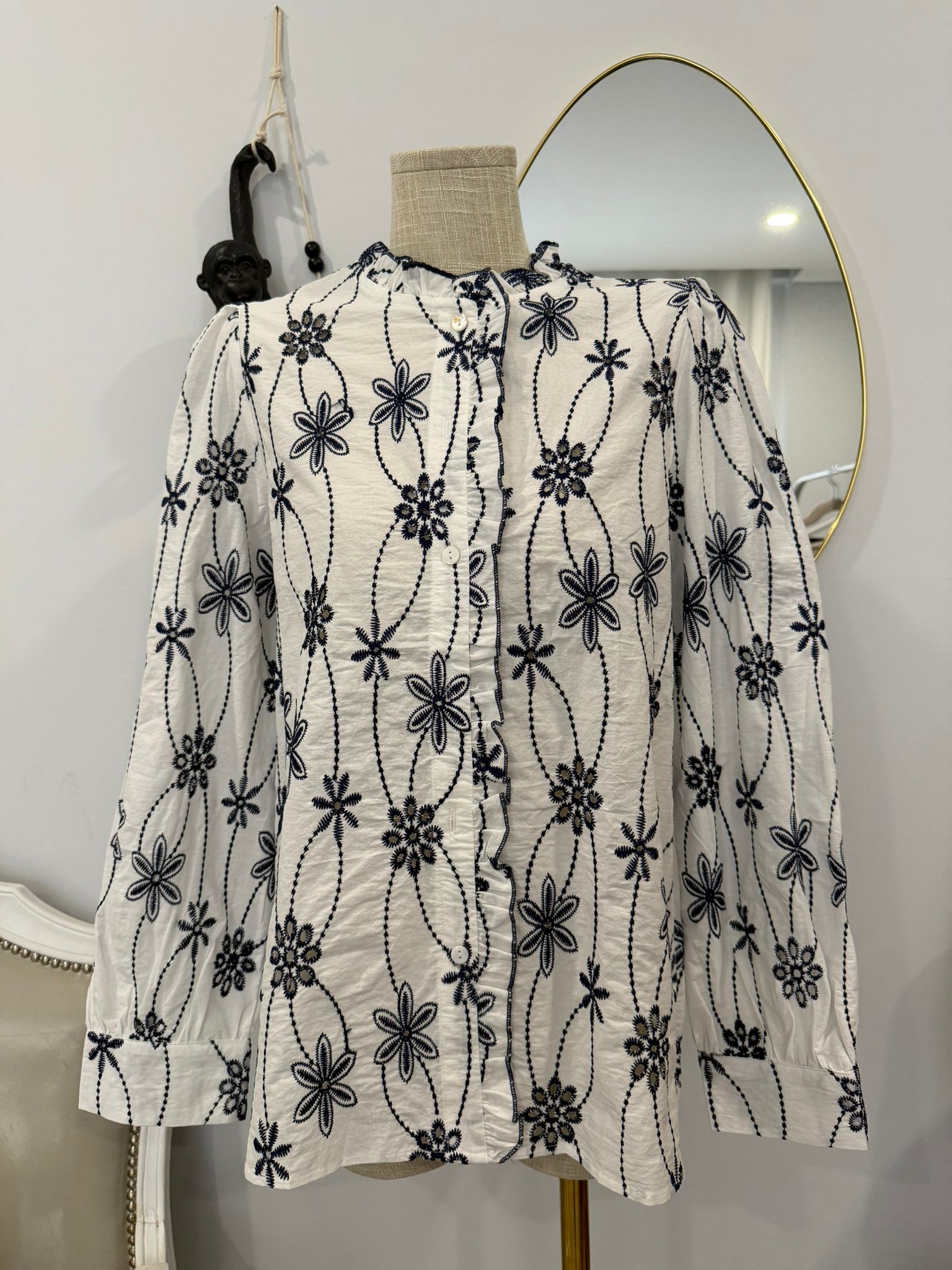 Camisa Romântica Algodão - Image 2