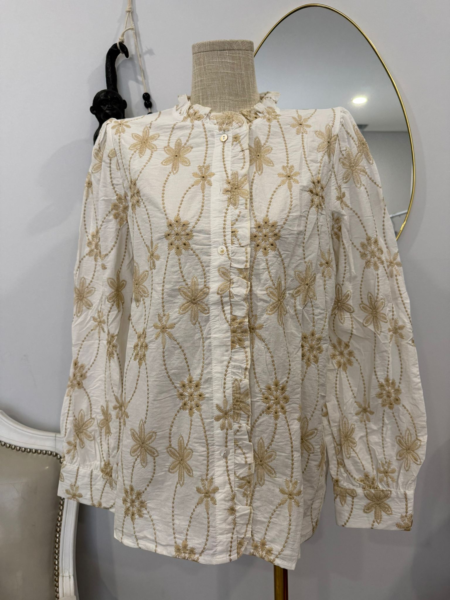 Camisa Romântica Algodão - Image 2